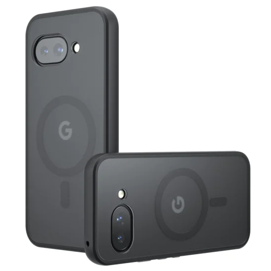 Калъф за Google Pixel 9a - PureFrost MagSafe - Черен
