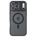 Калъф за iPhone 17 Pro Max - Techsuit - PureFrost MagSafe - Frosted Черен