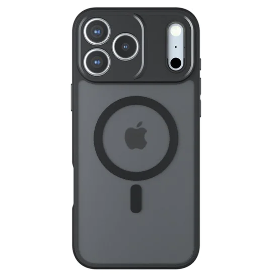 Калъф за iPhone 17 Pro Max - Techsuit - PureFrost MagSafe - Frosted Черен