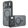 Калъф за iPhone 17 Pro Max - Techsuit - PureFrost MagSafe - Frosted Черен