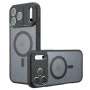 Калъф за iPhone 17 Pro Max - Techsuit - PureFrost MagSafe - Frosted Черен