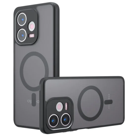 Калъф за Oppo A5 Pro 4G / A5 Pro 5G - PureFrost MagSafe - Черен