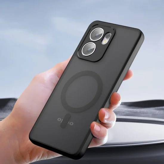 Калъф за Oppo A5 Pro 4G / A5 Pro 5G - PureFrost MagSafe - Черен