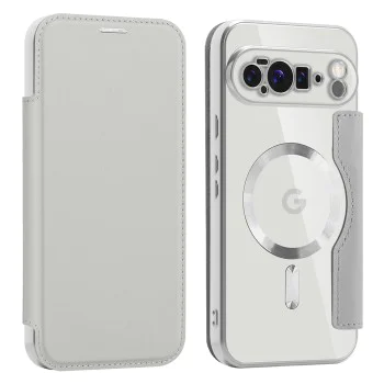 Калъф Камера за Google Pixel 10 Pro XL - SmartMag Book Case - Сив