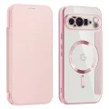 Калъф Камера за Google Pixel 10 Pro XL - SmartMag Book Case - Розов