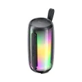 Havit - Безжичен високоговорител (SK879BT) - USB-C, Bluetooth, TWS, RGB светлини, AUX, Micro SD, FM, IPX5, 8W, 1800mAh - Черен