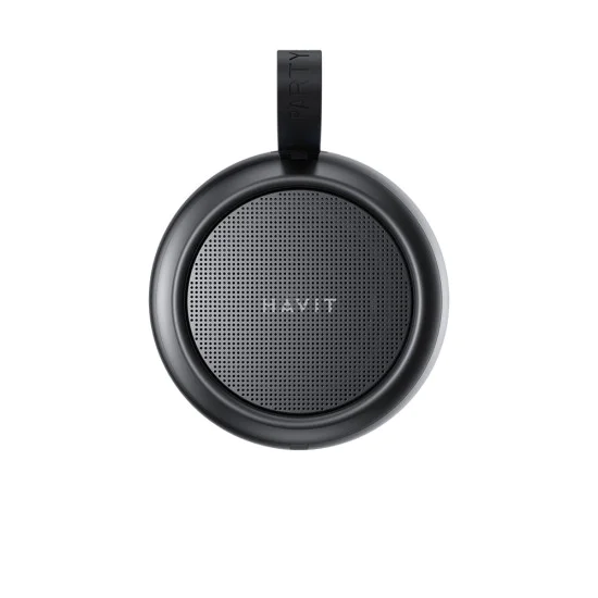 Havit - Безжичен високоговорител (SK879BT) - USB-C, Bluetooth, TWS, RGB светлини, AUX, Micro SD, FM, IPX5, 8W, 1800mAh - Черен