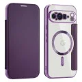 Калъф Камера за Google Pixel 10 Pro XL - SmartMag Book Case - Лилав