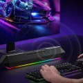 Havit - Безжична тонколона (SK772BT) - за игри, USB-C, Bluetooth 5.3, TWS, LED светлини, AUX, TF, USB, 10W, 1200mAh - Черна