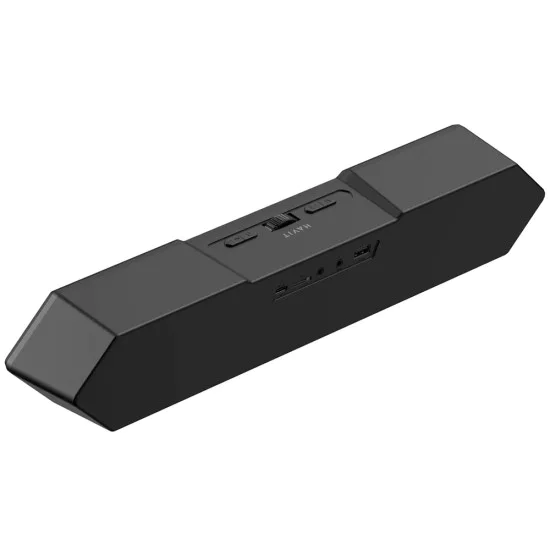 Havit - Безжична тонколона (SK772BT) - за игри, USB-C, Bluetooth 5.3, TWS, LED светлини, AUX, TF, USB, 10W, 1200mAh - Черна