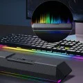 Havit - Безжична тонколона (SK772BT) - за игри, USB-C, Bluetooth 5.3, TWS, LED светлини, AUX, TF, USB, 10W, 1200mAh - Черна