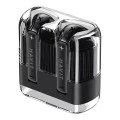 Havit - Безжични слушалки (TW981) - Type-C, Bluetooth 5.3, TWS, микрофон, прозрачен корпус, 13 мм драйвери, 300 mAh - Черни