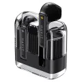 Havit - Безжични слушалки (TW981) - Type-C, Bluetooth 5.3, TWS, микрофон, прозрачен корпус, 13 мм драйвери, 300 mAh - Черни
