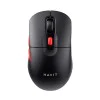 Havit - Безжична мишка (MS59WB) - 2.4GHz, 800/1200/1600 DPI, ABS, PC, AA батерия - Черна / Червена