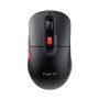 Havit - Безжична мишка (MS59WB) - 2.4GHz, 800/1200/1600 DPI, ABS, PC, AA батерия - Черна / Червена