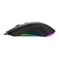 Havit - Геймърска мишка с кабел (MS1020WB) - с RGB светлини, 2400DPI, ергономичен дизайн, USB 5V - черна