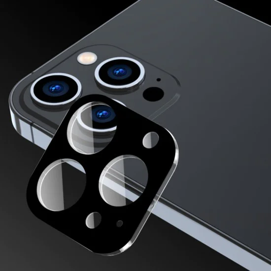 Протектор - Камера за iPhone 17 - Techsuit - Стъкло за цяла камера - Черен