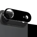 Протектор - Камера за iPhone 17 Air - Techsuit - Цяло стъкло за камера - Черен