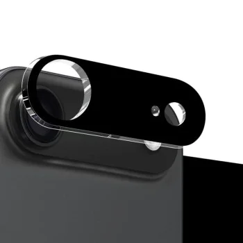 Протектор - Камера за iPhone 17 Air - Techsuit - Цяло стъкло за камера - Черен