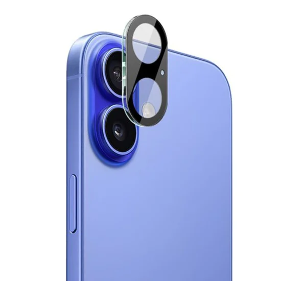 Протектор - Камера за iPhone 17 - Techsuit - Стъкло за цяла камера - Черен