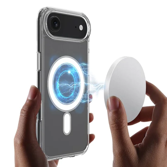 Калъф за iPhone 17 Air - Techsuit - MagSafe Pro - Прозрачен