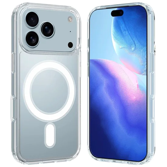 Калъф за iPhone 17 Pro Max - Techsuit - MagSafe Pro - Прозрачен