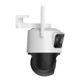 Imou - Външна камера Cruiser Triple (IPC-S7UP-11M0WED) - 3+3+5MP, Wi-Fi, 2xSD слот за карта, PT, нощно виждане, AOR режим - бяла