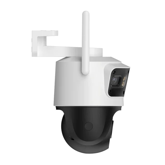 Imou - Външна камера Cruiser Triple (IPC-S7UP-11M0WED) - 3+3+5MP, Wi-Fi, 2xSD слот за карта, PT, нощно виждане, AOR режим - бяла