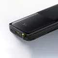 Baseus - Power Bank Bipow 2 (P10077101213-00) - с вграден USB-C кабел, Type-C, USB, Smart Display, 10000mAh, 20W - Бял