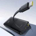 Baseus - Power Bank Bipow 2 (P10077101213-00) - с вграден USB-C кабел, Type-C, USB, Smart Display, 10000mAh, 20W - Бял