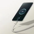 Baseus - Кабел за данни Титан (P10378102G21-02) - USB към Type-C 100W, Бързо зареждане, 480Mbps, Найлон, 2 м - Сребърен