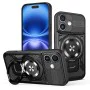 Калъф за iPhone 16 - RuggedCam - Черен
