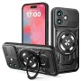 Калъф за iPhone 17 - RuggedCam - Черен