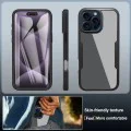 Калъф за iPhone 17 Pro Max - Techsuit - ColorVerse 360 ​​Series + Screen Protector - Черен