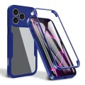 Калъф за iPhone 17 Pro - Techsuit - ColorVerse 360 ​​Series + Screen Protector - Син
