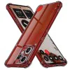 Калъф за Nothing CMF Phone 2 Pro - Techsuit - Удароустойчив Clear Silicone - Опушено Черен