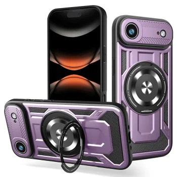 Калъф за iPhone 17 Air - RuggedCam - Лилав