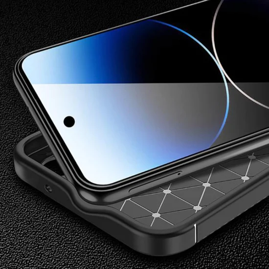 Калъф за Google Pixel 10 / 10 Pro - Techsuit - CarbonFiber - Черен