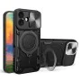Калъф за iPhone 17 - Techsuit - CamGuard Pro - Черен