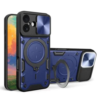 Калъф за iPhone 17 - Techsuit - CamGuard Pro - Син