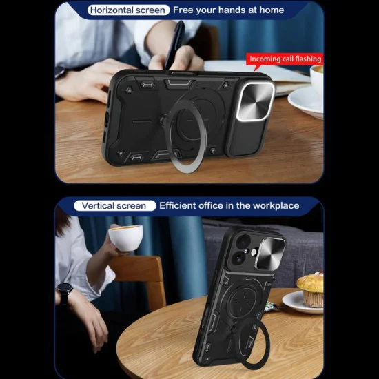 Калъф за iPhone 17 - Techsuit - CamGuard Pro - Лилав