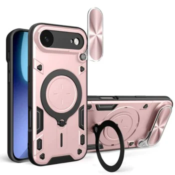 Калъф за iPhone 17 Air - Techsuit - CamGuard Pro - Розово Злато - Златист