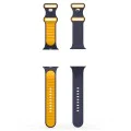 Каишка за Apple Watch 1/2/3/4/5/6/7/8/9/10/SE/SE 2/Ultra/Ultra 2 (42/44/45/46/49mm) - Spigen - Nano Pop - Син