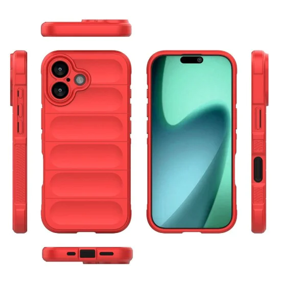 Калъф за iPhone 17 - Techsuit - Magic Shield - Червен