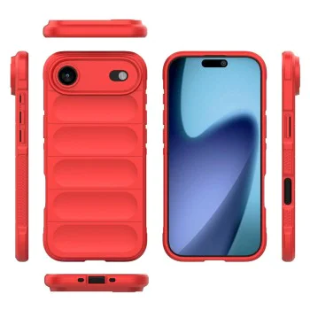 Калъф за iPhone 17 Air - Techsuit - Magic Shield - Червен