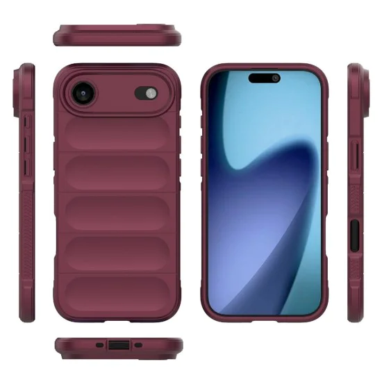 Калъф за iPhone 17 Air - Magic Shield - Бордо