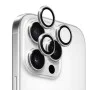 Протектор - Камера за iPhone 16 Pro / iPhone 16 Pro Max - ANANK - AR предпазител за обектив - сребрист