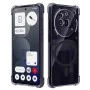 Калъф за Nothing Phone (3a) Pro - Techsuit - Удароустойчив Clear Silicone MagSafe - Опушено Черен