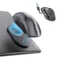 Безжична мишка – ESR MagMouse (6H0020201) – магнитен захват, Type-C кабел, 800–4800 DPI – Сива