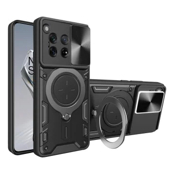Калъф за OnePlus 12 - CamGuard Pro - черен